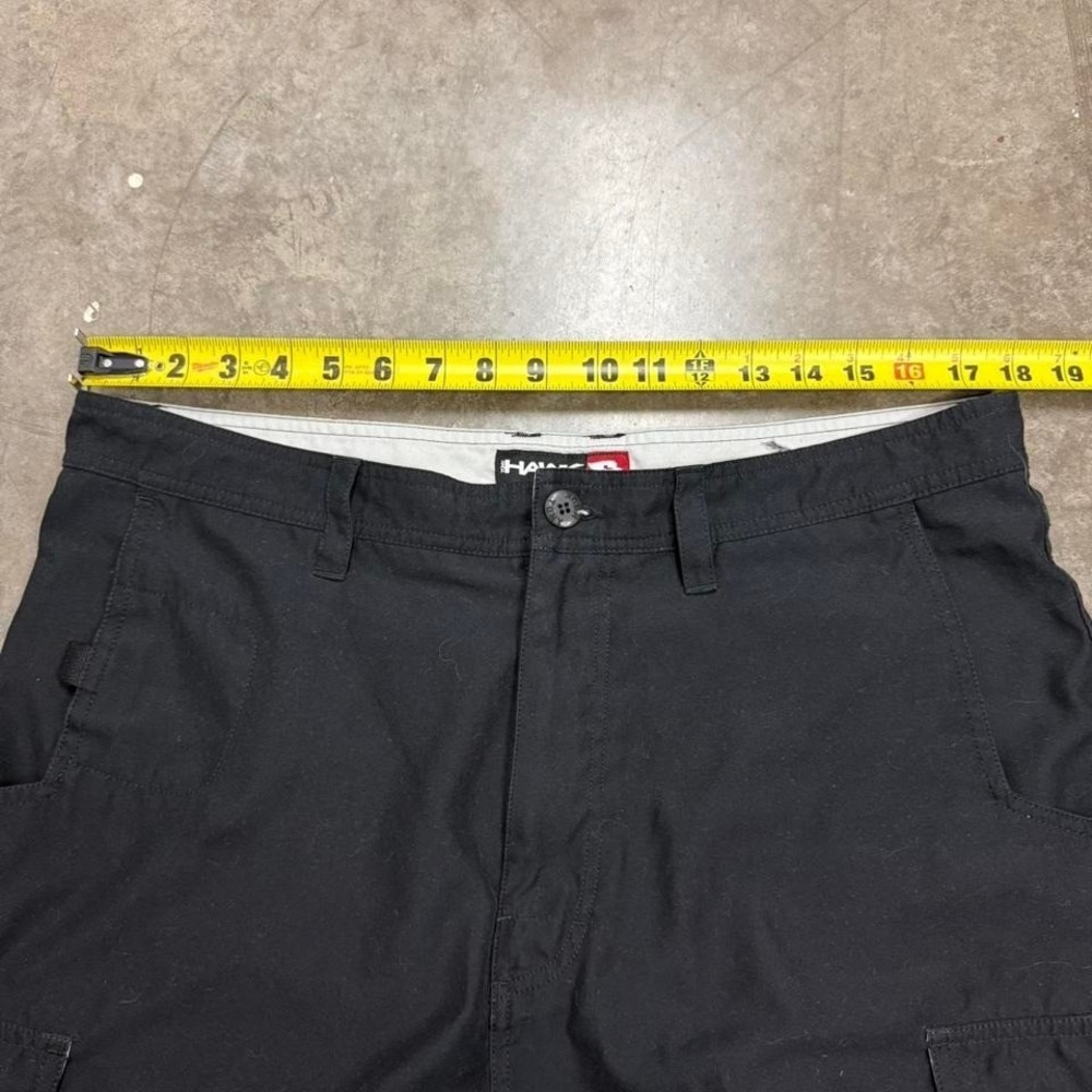 Y2K Tony Hawk Black Skater Cargo‎ Shorts Size 36 - Picture 4 of 7